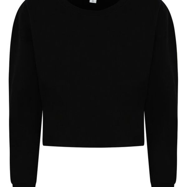Ladies' Cropped Pullover Sweatshirt Thumbnail