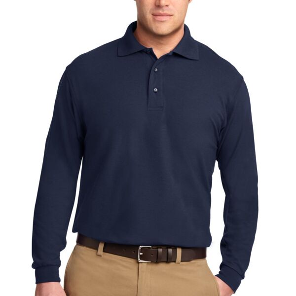 Tall Long Sleeve Polo  Thumbnail