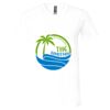 Unisex Jersey Short-Sleeve V-Neck T-Shirt Thumbnail