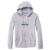Adult Triblend Full-Zip Fleece Hooded Sweatshirt Thumbnail