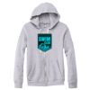 Adult Triblend Full-Zip Fleece Hooded Sweatshirt Thumbnail