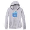 Adult Triblend Full-Zip Fleece Hooded Sweatshirt Thumbnail