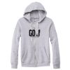 Adult Triblend Full-Zip Fleece Hooded Sweatshirt Thumbnail