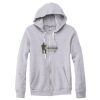 Adult Triblend Full-Zip Fleece Hooded Sweatshirt Thumbnail