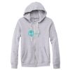 Adult Triblend Full-Zip Fleece Hooded Sweatshirt Thumbnail