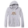 Adult Triblend Full-Zip Fleece Hooded Sweatshirt Thumbnail