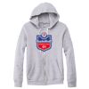 Adult Triblend Full-Zip Fleece Hooded Sweatshirt Thumbnail