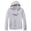 Adult Triblend Full-Zip Fleece Hooded Sweatshirt Thumbnail