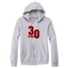 Adult Triblend Full-Zip Fleece Hooded Sweatshirt Thumbnail