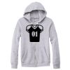 Adult Triblend Full-Zip Fleece Hooded Sweatshirt Thumbnail