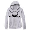 Adult Triblend Full-Zip Fleece Hooded Sweatshirt Thumbnail