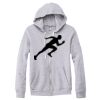 Adult Triblend Full-Zip Fleece Hooded Sweatshirt Thumbnail