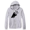 Adult Triblend Full-Zip Fleece Hooded Sweatshirt Thumbnail