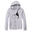 Adult Triblend Full-Zip Fleece Hooded Sweatshirt Thumbnail