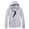 Adult Triblend Full-Zip Fleece Hooded Sweatshirt Thumbnail