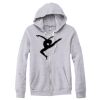 Adult Triblend Full-Zip Fleece Hooded Sweatshirt Thumbnail