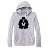 Adult Triblend Full-Zip Fleece Hooded Sweatshirt Thumbnail