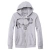 Adult Triblend Full-Zip Fleece Hooded Sweatshirt Thumbnail