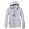 Adult Triblend Full-Zip Fleece Hooded Sweatshirt Thumbnail