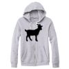 Adult Triblend Full-Zip Fleece Hooded Sweatshirt Thumbnail