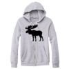 Adult Triblend Full-Zip Fleece Hooded Sweatshirt Thumbnail