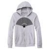 Adult Triblend Full-Zip Fleece Hooded Sweatshirt Thumbnail