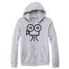 Adult Triblend Full-Zip Fleece Hooded Sweatshirt Thumbnail