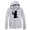 Adult Triblend Full-Zip Fleece Hooded Sweatshirt Thumbnail