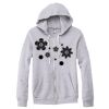 Adult Triblend Full-Zip Fleece Hooded Sweatshirt Thumbnail