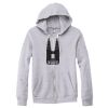 Adult Triblend Full-Zip Fleece Hooded Sweatshirt Thumbnail