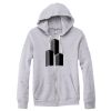 Adult Triblend Full-Zip Fleece Hooded Sweatshirt Thumbnail