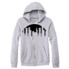 Adult Triblend Full-Zip Fleece Hooded Sweatshirt Thumbnail