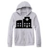 Adult Triblend Full-Zip Fleece Hooded Sweatshirt Thumbnail