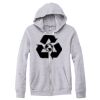 Adult Triblend Full-Zip Fleece Hooded Sweatshirt Thumbnail