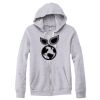 Adult Triblend Full-Zip Fleece Hooded Sweatshirt Thumbnail