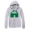 Adult Triblend Full-Zip Fleece Hooded Sweatshirt Thumbnail