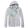 Adult Triblend Full-Zip Fleece Hooded Sweatshirt Thumbnail