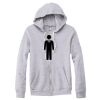 Adult Triblend Full-Zip Fleece Hooded Sweatshirt Thumbnail