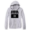 Adult Triblend Full-Zip Fleece Hooded Sweatshirt Thumbnail