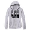 Adult Triblend Full-Zip Fleece Hooded Sweatshirt Thumbnail