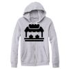 Adult Triblend Full-Zip Fleece Hooded Sweatshirt Thumbnail