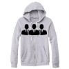 Adult Triblend Full-Zip Fleece Hooded Sweatshirt Thumbnail