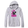 Adult Triblend Full-Zip Fleece Hooded Sweatshirt Thumbnail