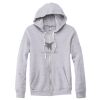 Adult Triblend Full-Zip Fleece Hooded Sweatshirt Thumbnail
