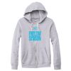 Adult Triblend Full-Zip Fleece Hooded Sweatshirt Thumbnail