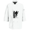 Button Chef Coat with Thermometer Pocket Thumbnail