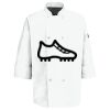Button Chef Coat with Thermometer Pocket Thumbnail
