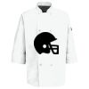 Button Chef Coat with Thermometer Pocket Thumbnail