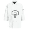 Button Chef Coat with Thermometer Pocket Thumbnail