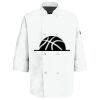 Button Chef Coat with Thermometer Pocket Thumbnail
